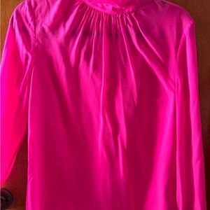 Ted Baker hot pink long sleeve top